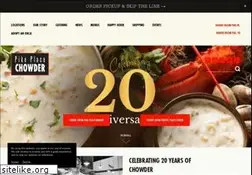 Sites similar to pikeplacechowder.com