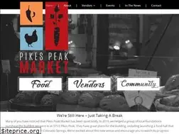 Sites similar to pikespeakmarket.com