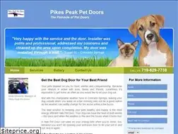 Sites similar to pikespeakpetdoors.com
