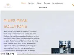 Sites similar to pikespeaksolutions.com