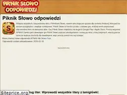 Sites similar to piknikslowo.com