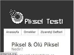 Sites similar to pikseltesti.com