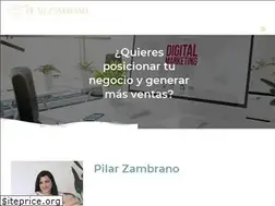Sites similar to pilarzambrano.com