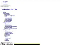 Sites similar to pilat-patrimoines.fr