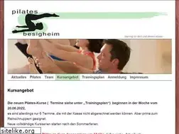Sites similar to pilates-besigheim.de