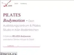 Sites similar to pilates-bodymotion.de