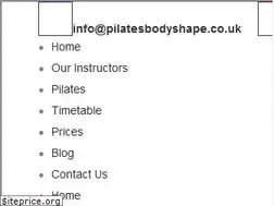 Sites similar to pilatesbodyshape.co.uk