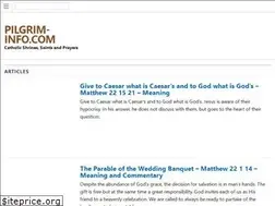 Sites similar to pilgrim-info.com