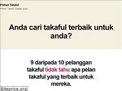 Sites similar to pilihantakaful.com