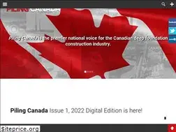Sites similar to pilingcanada.ca