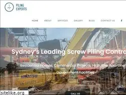 Sites similar to pilingexperts.com.au