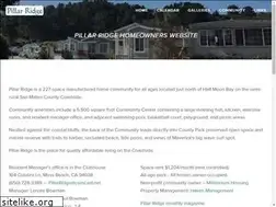 Sites similar to pillarridge.com