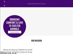Sites similar to pillowsforpaws.org