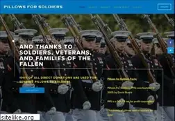 Sites similar to pillowsforsoldiers.com