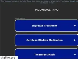 Sites similar to pilonidal.info