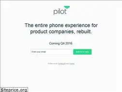 Sites similar to pilot.io