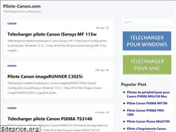 Sites similar to pilote-canon.com