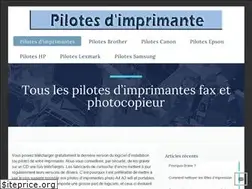 Sites similar to pilote-imprimante.com
