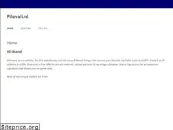 Sites similar to pilovali.nl