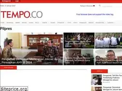 Sites similar to pilpres.tempo.co