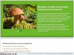 Sites similar to pilz-ratgeber.de