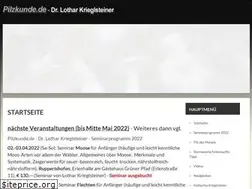 Sites similar to pilzkunde.de