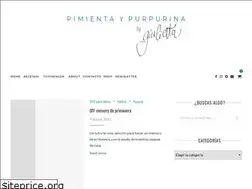 Sites similar to pimientaypurpurina.com