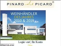 Sites similar to pinard-de-picard.de