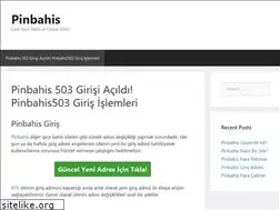 Sites similar to pinbahiskayit.com