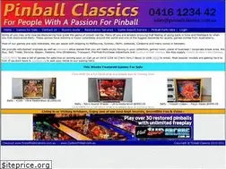 Sites similar to pinballclassics.com.au