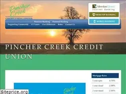 Sites similar to pinchercreek-creditunion.com
