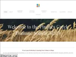 Sites similar to pinchercreekhumanesociety.org