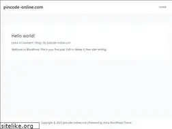 Sites similar to pincode-online.com