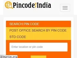 Sites similar to pincodeofindia.in