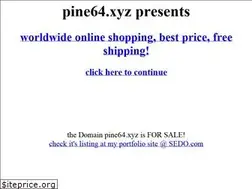 Sites similar to pine64.xyz