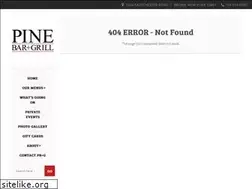Sites similar to pinebargrill.com