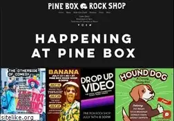 Sites similar to pineboxrockshop.com