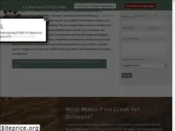 Sites similar to pinecreekvet.com