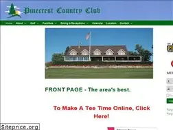 Sites similar to pinecrestcc.com