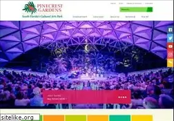 Sites similar to pinecrestgardens.org