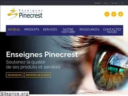 Sites similar to pinecrestmtl.com