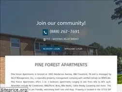 Sites similar to pineforest-apts.com