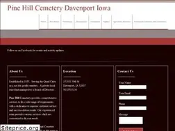 Sites similar to pinehillcemeterydavenport.com