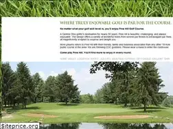 Sites similar to pinehillgolfclub.com