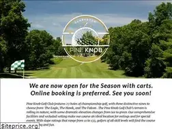 Sites similar to pineknobgolfclub.com
