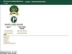 Sites similar to pineland.bank