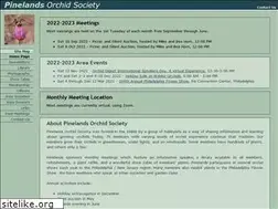Sites similar to pinelandsorchidsociety.org