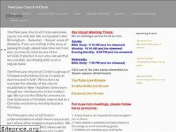 Sites similar to pinelanechurchofchrist.com