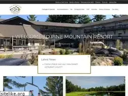 Sites similar to pinemountainresort.com