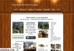 Sites similar to pineridgeretreat.com